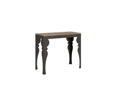 Consolas Paxon Small Evolution Extensible hasta 196 cm ITAMOBY (90 x 40 x 77 cm - Paneles de Melamina - Roble Natural)