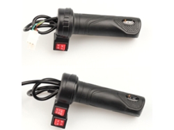 Acelerador eléctrico para bicicleta eléctrica, acelerador giratorio de 12 V, manillar universal para scooter y ciclismo.
