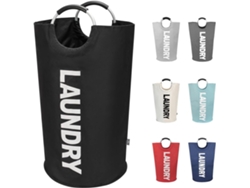Cestos De Ropa Sucia, Cestos De Ropa Sucia Plegables, Cajas De Ropa Sucia Plegables De Gran Capacidad (negro)
