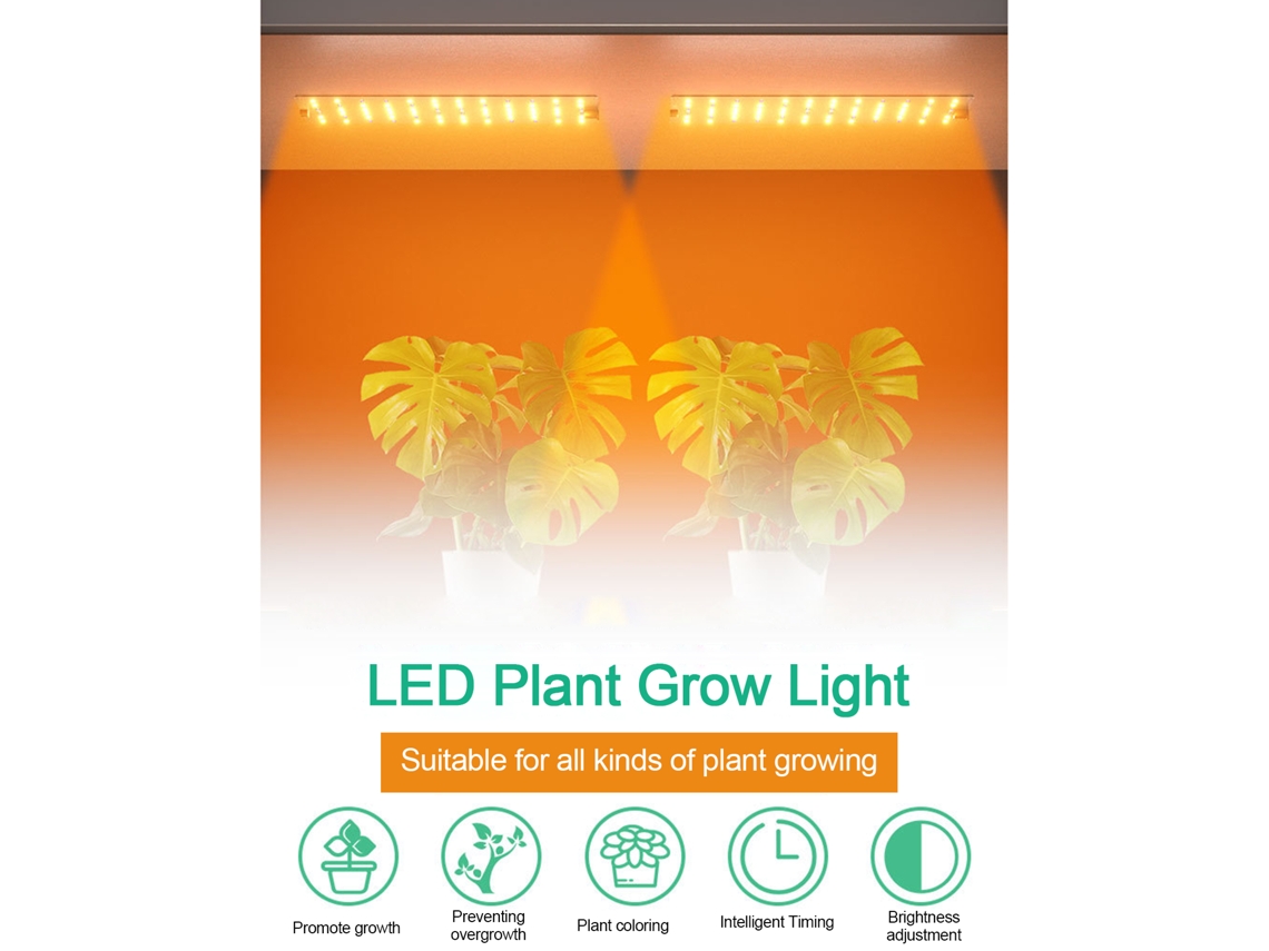 2026-luz De Crecimiento Led Para Plantas Con Espectro Completo, Panel Quantum Indoor, Luz De Complemento Colgante 12v