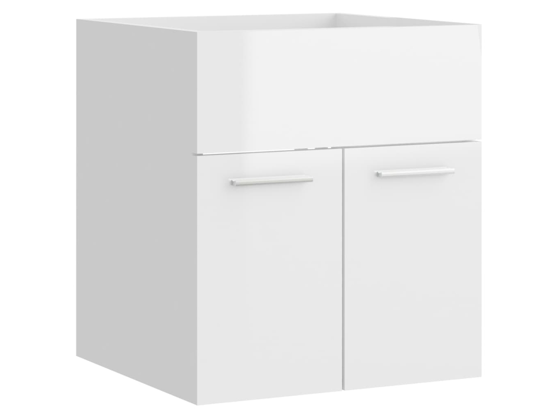 Armario para lavabo VIDAXL Blanco Madera contrachapada (41x38.5x46 cm)