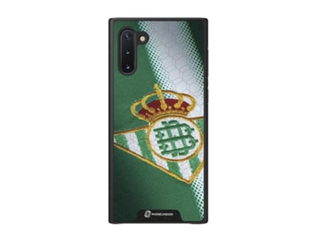 Funda Móvil Note Oficial Real Betis Fc para Samsung Galaxy Note PHONECASES3D Piel Sintética Negro