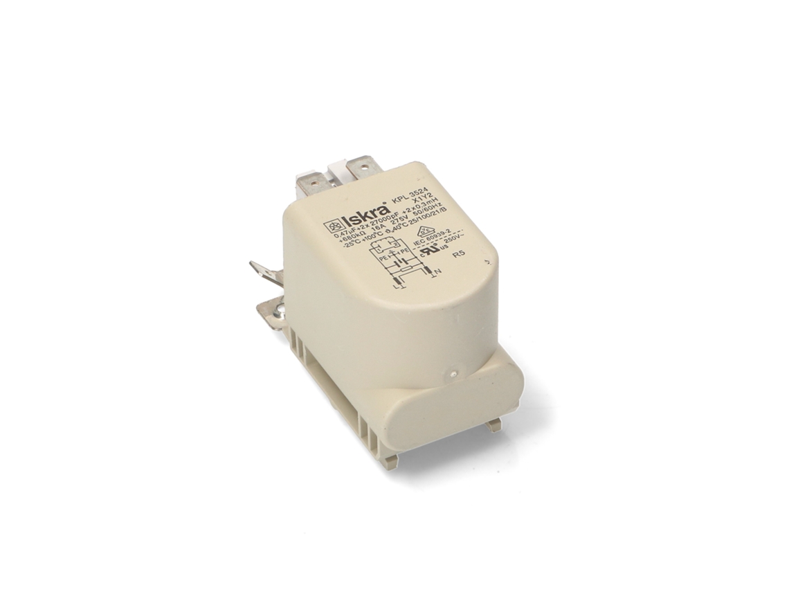 Condensador Antirruido 0,47µf - Gorenje 234210 Para Lavadora Cap217un