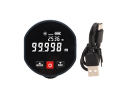 Medidor De Distancia Digital De Rueda Con Rango Electrónico De Alta Precisión De 0 A 99,999 M, Pantalla Led Y Almacenamiento De Datos.