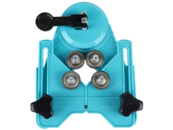 Guía de perforación ajustable de 4 mm a 80 mm para vidrio, mármol y cerámica con base de succión