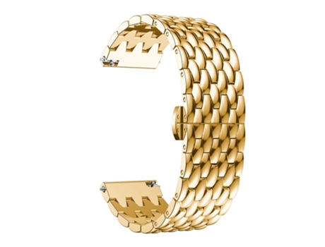 Correa de aleación de aluminio 22mm eslabón de cierre de mariposa de aleación para Huawei Watch GT/Samsung Galaxy Watch 46mm/Samsung Gear S3 Fronti...