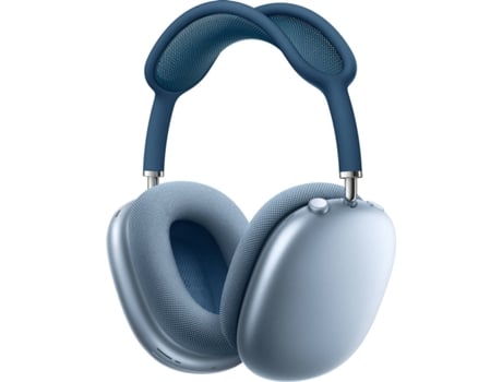 Auriculares Bluetooth APPLE AirPods Max (Over Ear - Micrófono - Noise Cancelling - Azul)