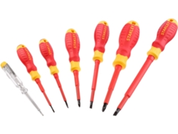 Juego de destornilladores Topbathy Stanley de 7 piezas con mango acolchado para adultos, cuidado diario de la piel, textura