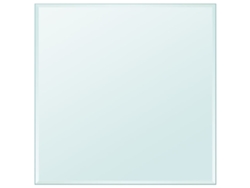 Tablero Mesa De Cristal Templado Cuadrado 700x700 Mm