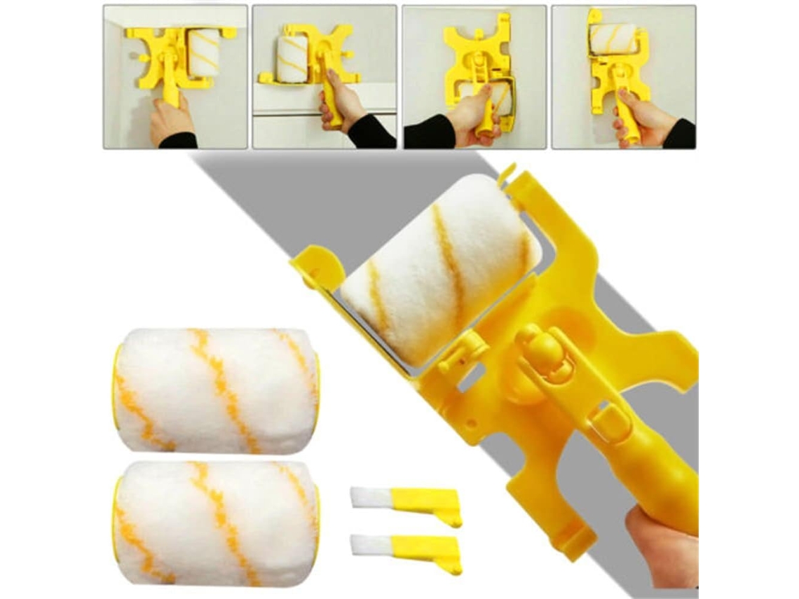 Vara para pintar bordes, con mango largo.