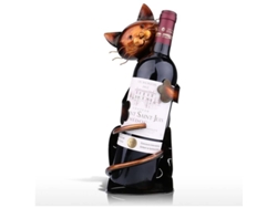 Botellero de resina para botellas de vino, elegante para bar y hogar | SIN MARCA