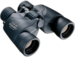 Binoculares Olympus 8 16x40 S con correa para el hombro, estuche y 15 años de garantía del fabricante. Imágenes nítidas, colores naturales y amplio campo de visión.