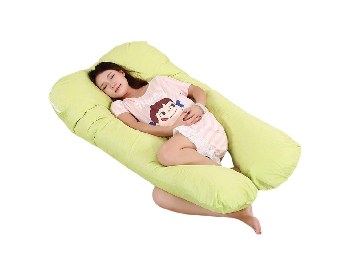 Almohada Para Embarazadas, Almohada En U Desmontable Y Lavable, Gran Cojín De Espalda