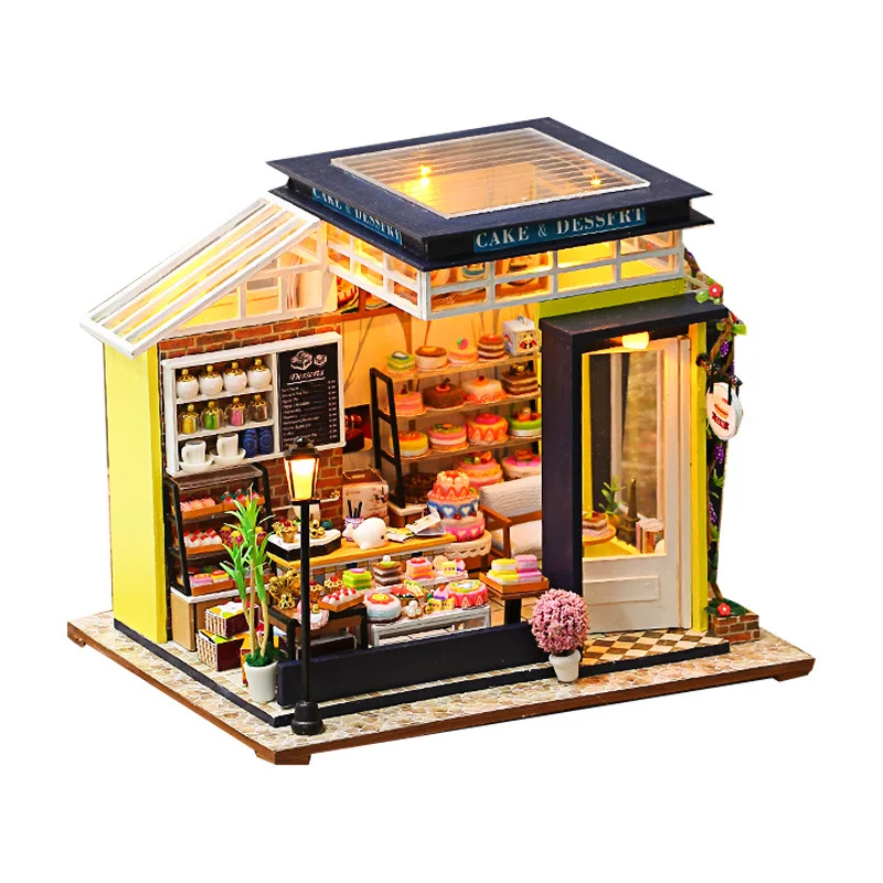Pastelería Dulces Sueños Diy: Tienda De Postres En Miniatura 3d