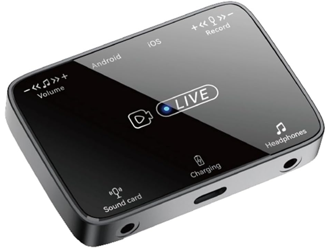 2.1 Adaptador De Tarjeta De Sonido Para Transmisión En Vivo, Adecuado Para