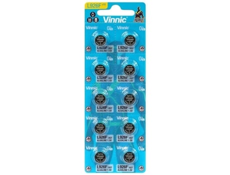 Pilas VINNIC G7 / AG7 / LR57 / LR927 1,5 V (10 Unidades)