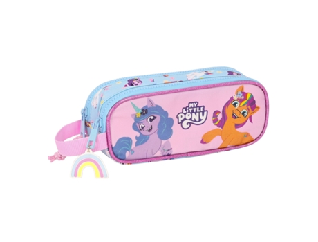 Portatodo Doble My Little Pony Wild & free Azul Rosa 21 x 8 x 6 cm