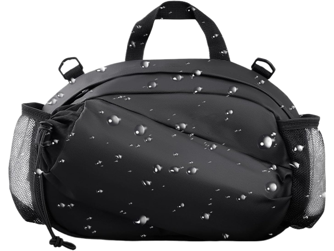 Bolsa delantera para bicicleta, bolsa de almacenamiento para manillar | Accesorio impermeable para ciclismo de montaña, Via Slowmoose