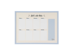 Pizarra de Planificación BI-OFFICE Pastel Semanal (70x40 cm - Magnético: Sí)