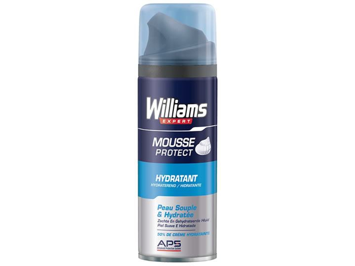 Espuma de Afeitar WILLIAMS Protect Hydratant Afeitado (200 ml)
