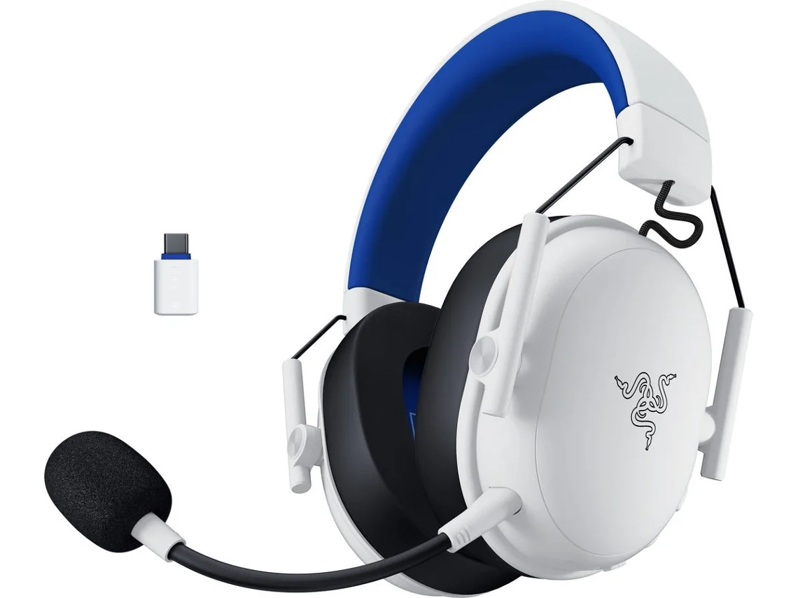Auriculares RAZER  BlackShark V3 X Hyperspeed para PlayStation (Blanco)