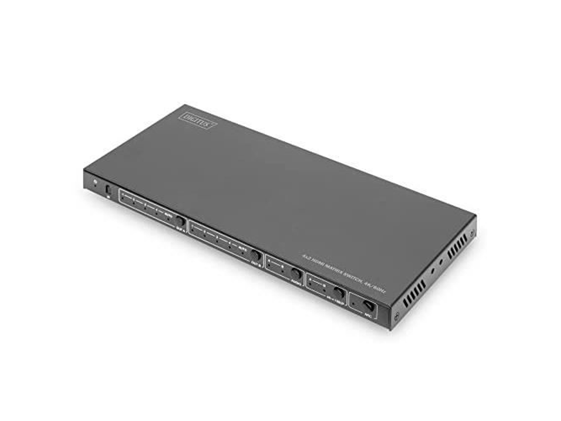 Switch Matriz Hdmi Escalador 4X2 4K-60Hz Edid Arc Hdcp 2.2 1 DIGITUS
