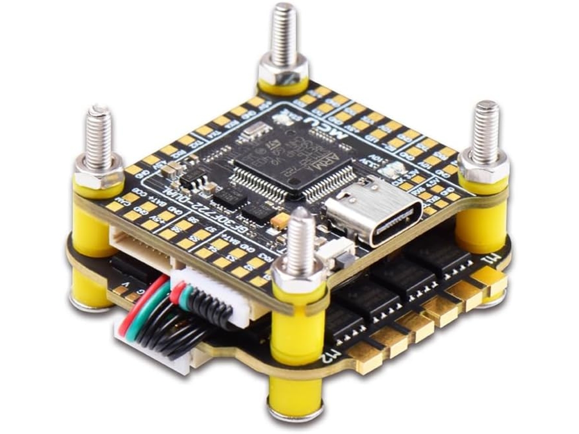 Controlador De Vuelo F7 Fcesc Fpv Stack F722, Esc 4 En 1 De 60 A Para Modelos De Drones Freestyle.