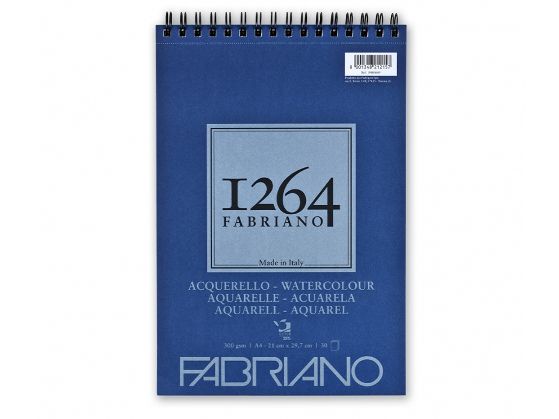 FABRIANO Block Aguarela 1264 A5 20FLS 300GR
