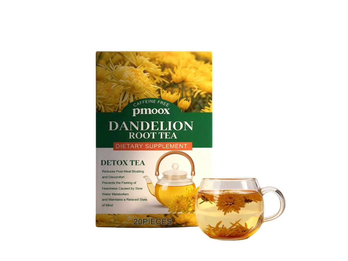 Té de hojas y raíz de diente de león para el apoyo metabólico