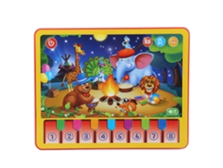 Dan26-tableta Infantil Para Niños Con Lectura De Cuentos Pantalla Táctil Juguete Educativo De Aprendizaje Y Estudio
