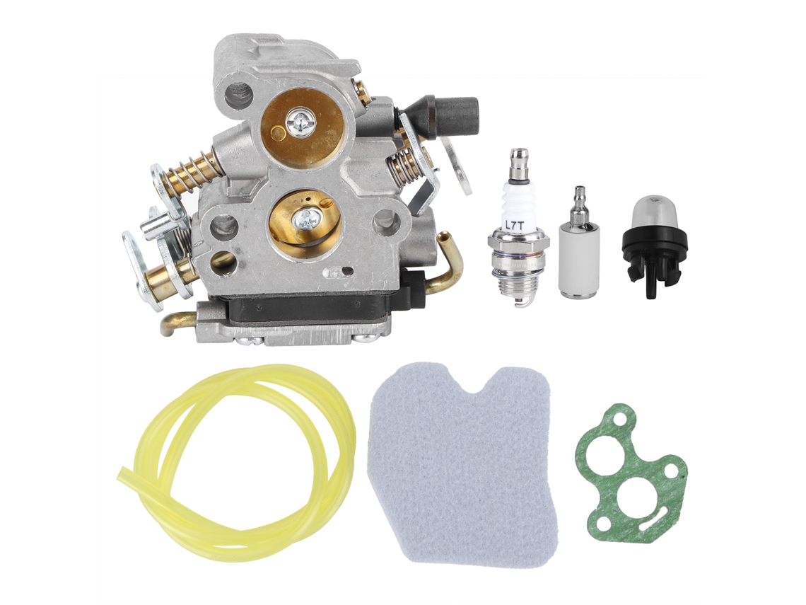 Kit De Carburador, Filtro De Aire, Bola Y Cebador Para Motosierras Husqvarna 235, 240, 236, 235e, 240e Y 236e.