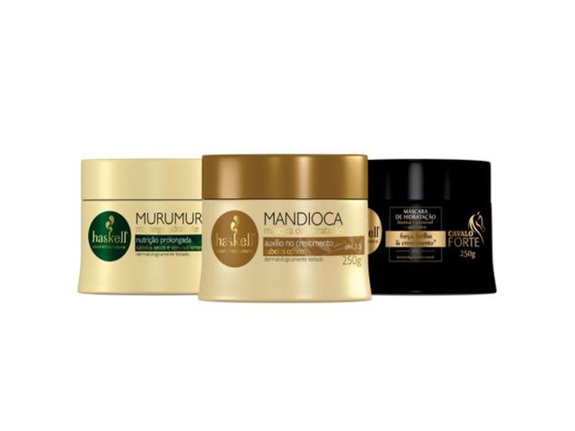 Horario Cabello Cabello Seco Cavalo Forte Murumuru y Yuca HASKELL