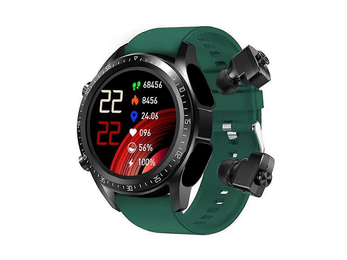 Reloj inteligente con auriculares para hombre, 2 en 1, inalámbrico, compatible con Android. Ly Ebike