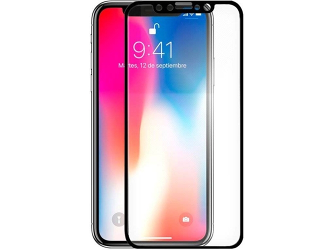Protector de Cristal Templado iPhone 11 Pro Full 3D Negro