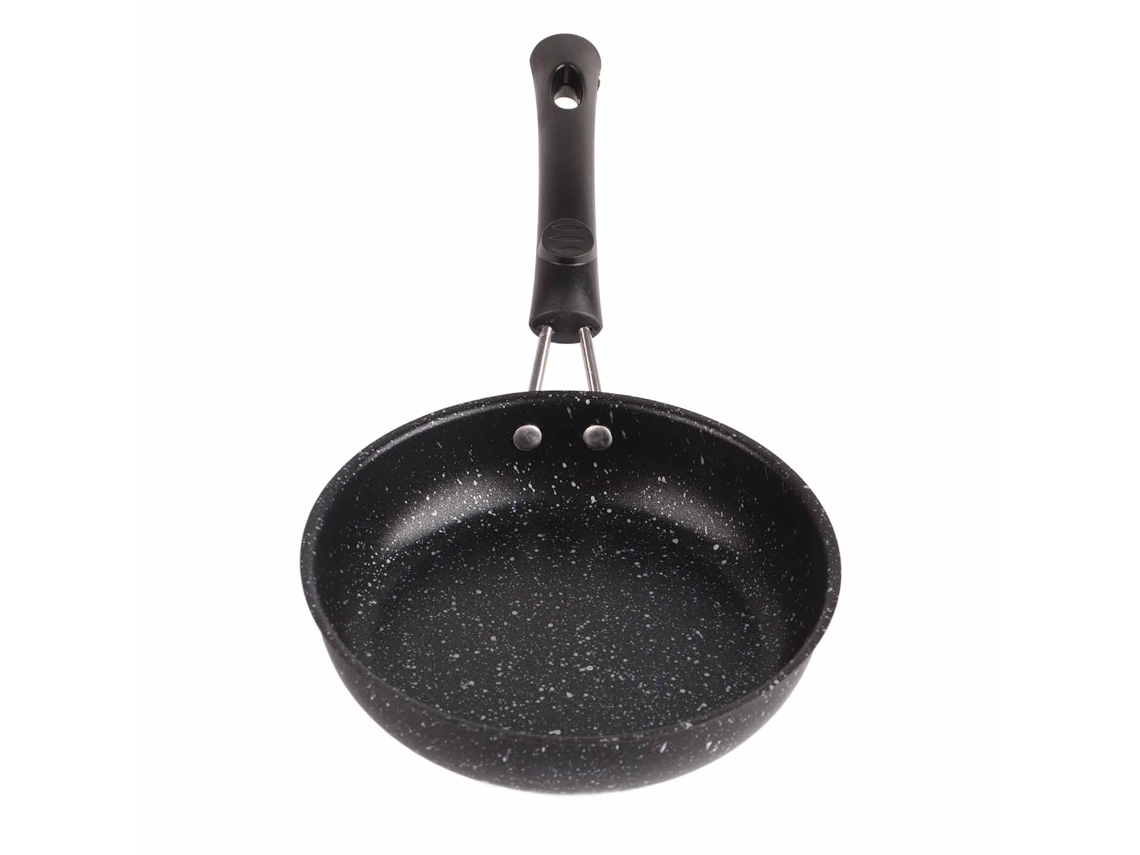 Sartén Antiadherente De Acero Inoxidable Con Mango Ergonómico Para Tocino, Bistec Y Huevos, 7.1 Pulgadas