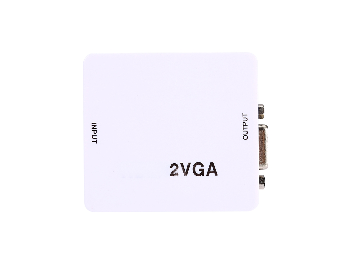 Convertidor mini HDMI a VGA (1080p, con cable USB)