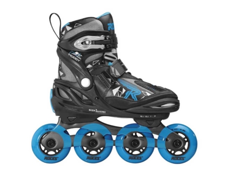 Patina em Linha Moody Azul Preto Eu 36-40Roces