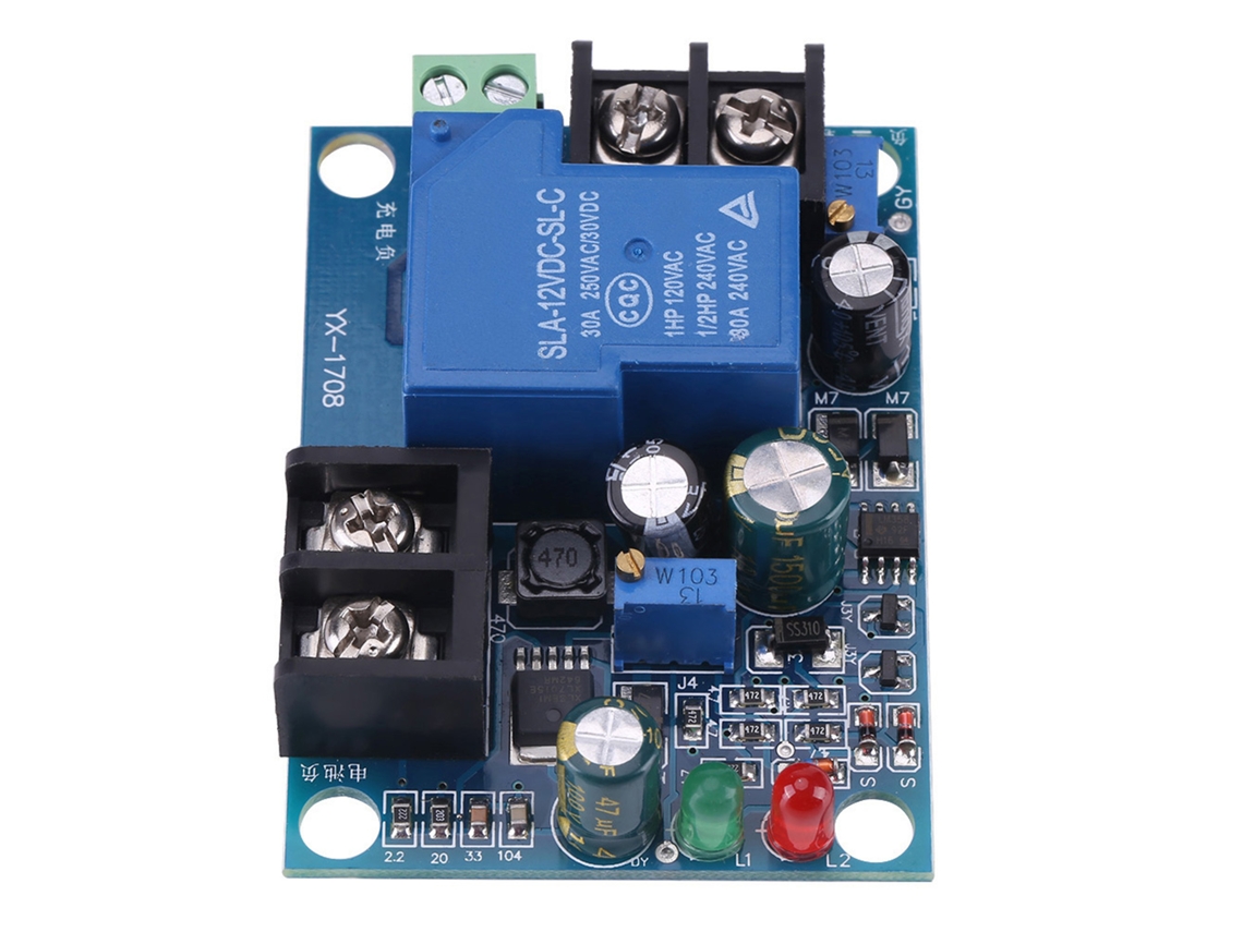 Controlador De Carga Automático, Módulo De Protección De Batería De 30 A Y 48 V.