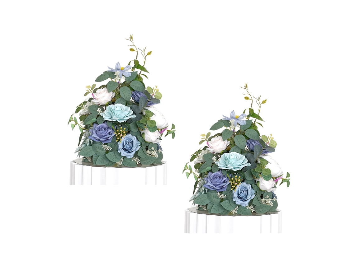 Ramos de flores artificiales para decoración de bodas con base de espuma plástica