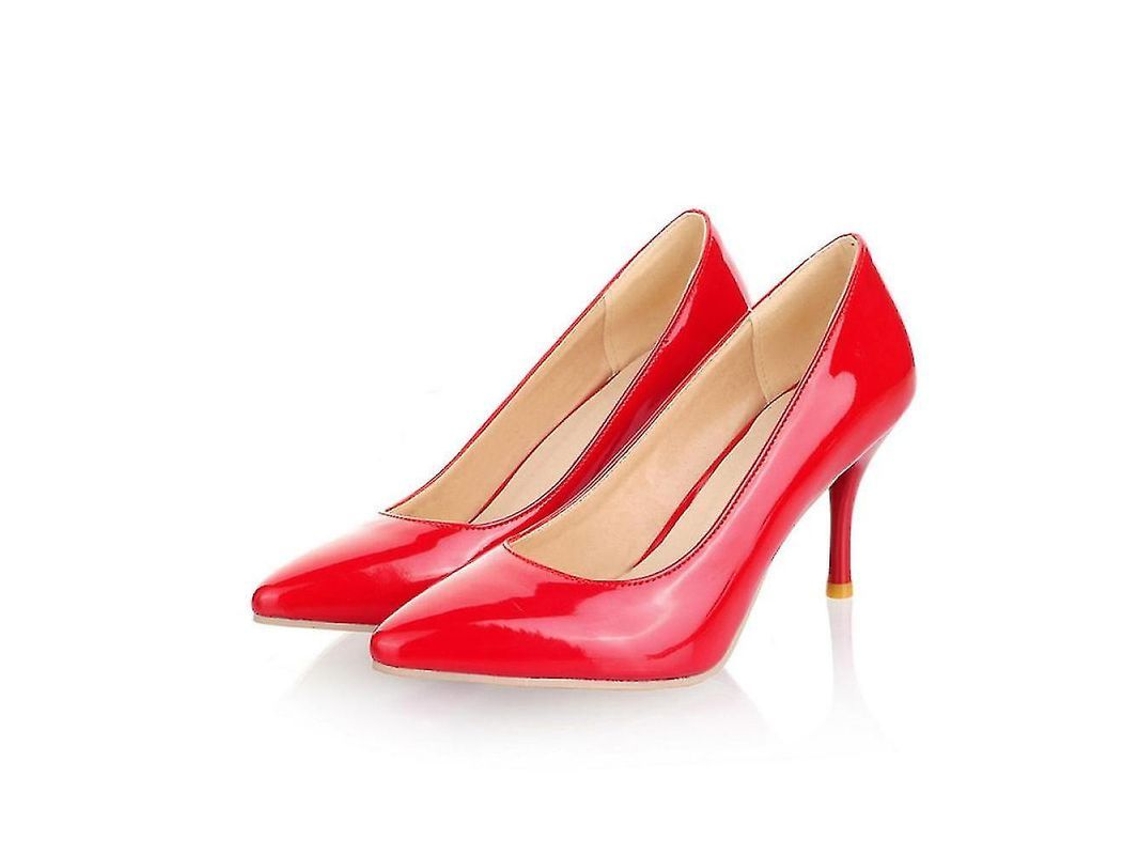 2026-zapatos De Tacón Alto Para Mujer Zogeer Tacon Delgado 8cm Punta Aguda Primavera Otoño Office Fiesta Bodas Nude Negro Rosa Rojo Blanco