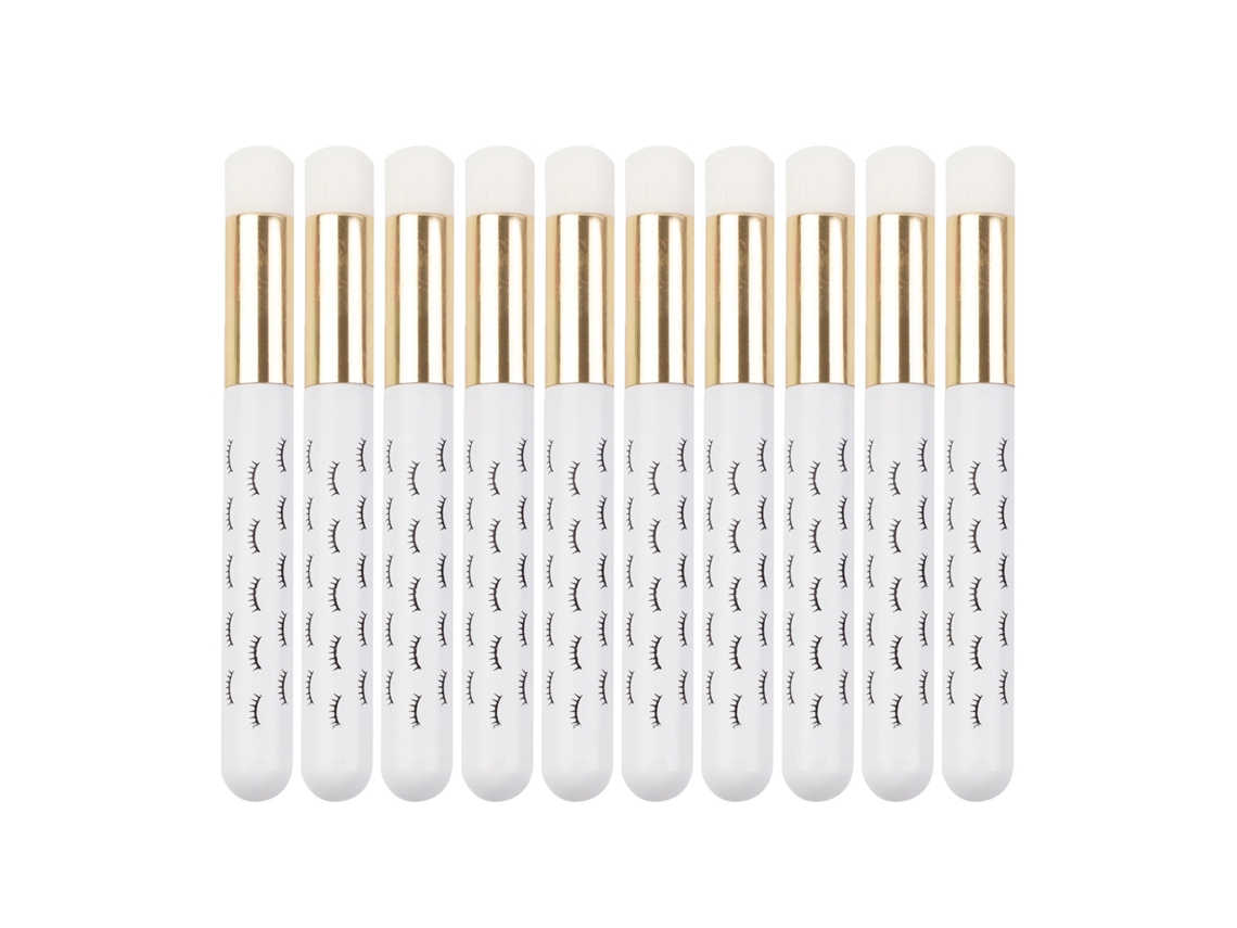 10 Cepillos De Limpieza Facial Y De Pestañas Para Limpiar La Nariz, Eliminar Puntos Negros Y Restos De Maquillaje.