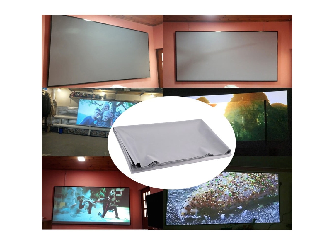 Pantalla De Proyector Portátil Ultra Hd 16:9 Con Rechazo De Luz Ambiental, Venta Al Por Mayor