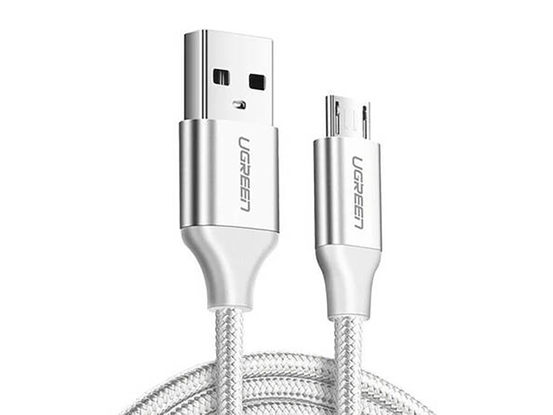 Cable Usb Micro Longitud Ugreen Blanco