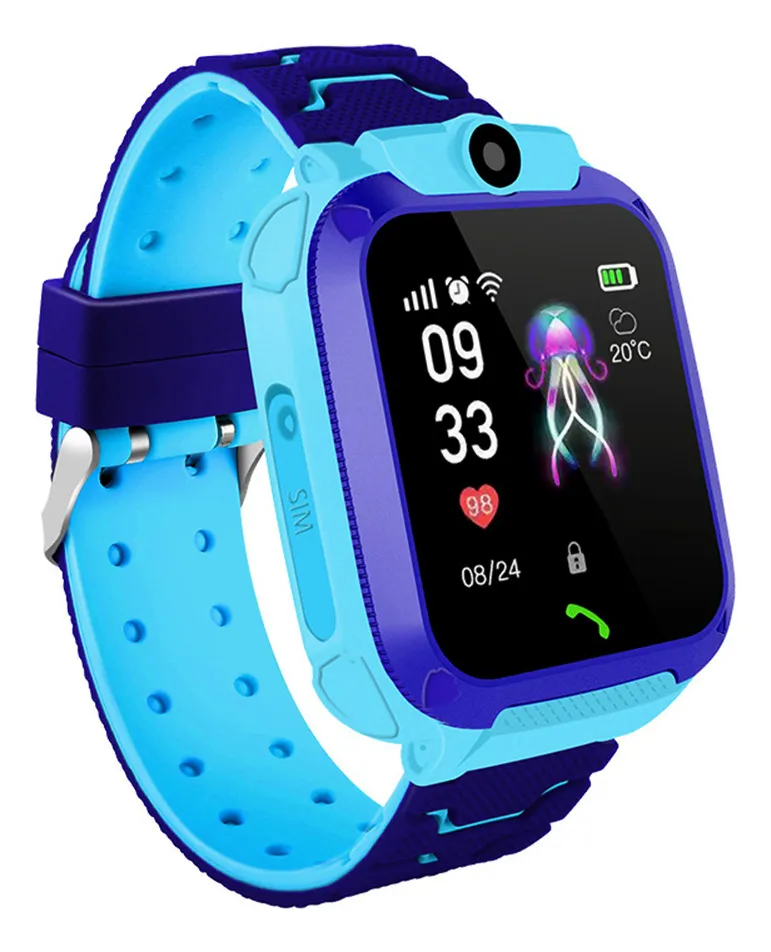 Reloj infantil Q12 con pantalla IP67, SOS y batería de larga duración Vayotoy