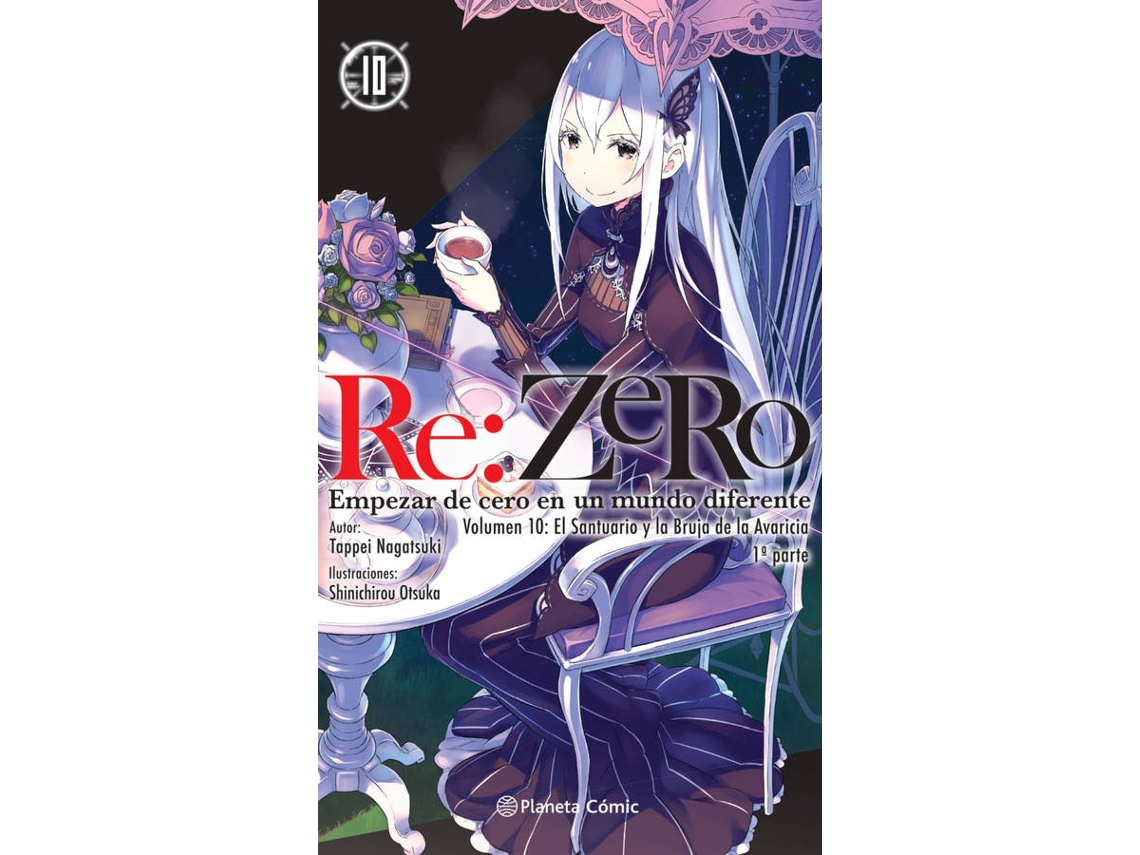 Libro Re:Zero Nº 10 (Novela) de Tappei Nagatsuki (Español)
