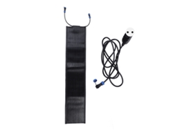 Esterillas térmicas para derretir nieve de 120 W para exteriores, 30 x 91 cm, resistentes al fuego, antideslizantes, eléctricas para escaleras.