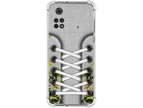 Carcasa para Xiaomi Poco M4 Pro 4G TUMUNDOSMARTPHONE Dibujos Antigolpes Zapatillas 08 Multicolor