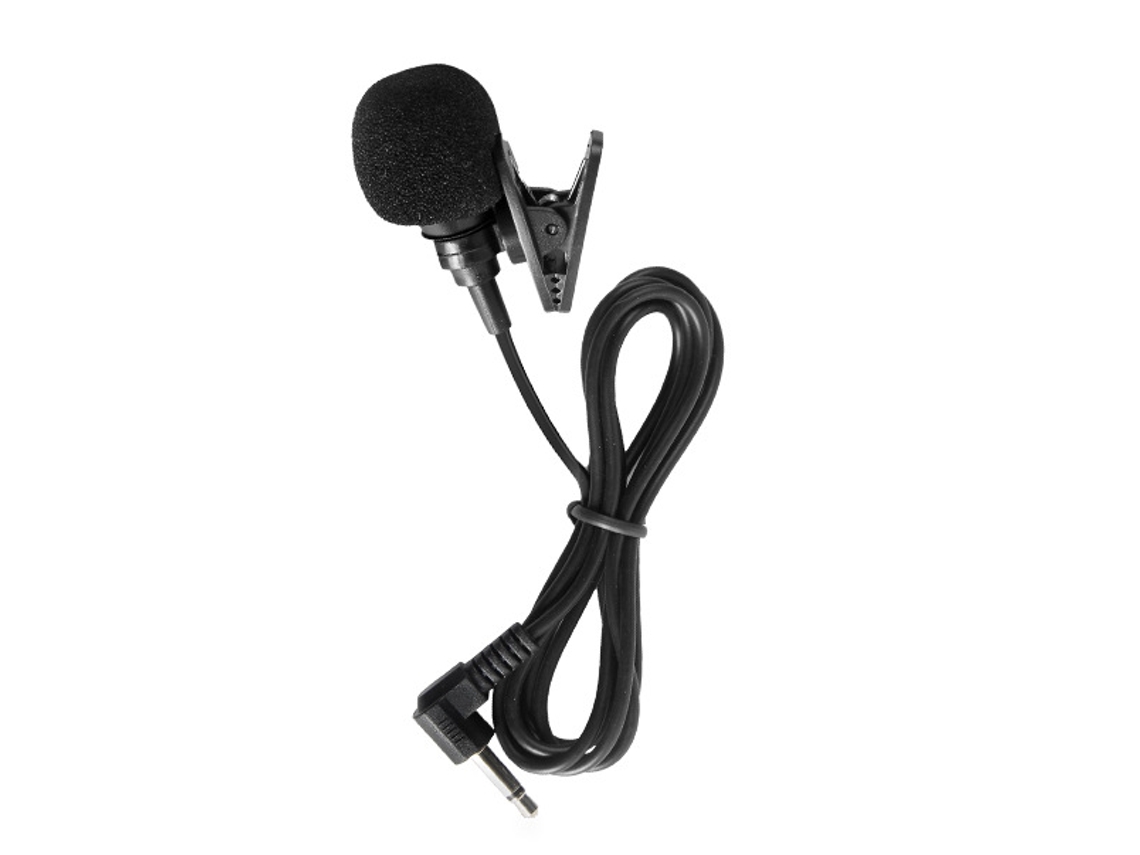 Mini micrófono de solapa portátil con clip, micrófono de condensador con conector de 3,5 mm, compatible con puertos de PC. Elisefashion