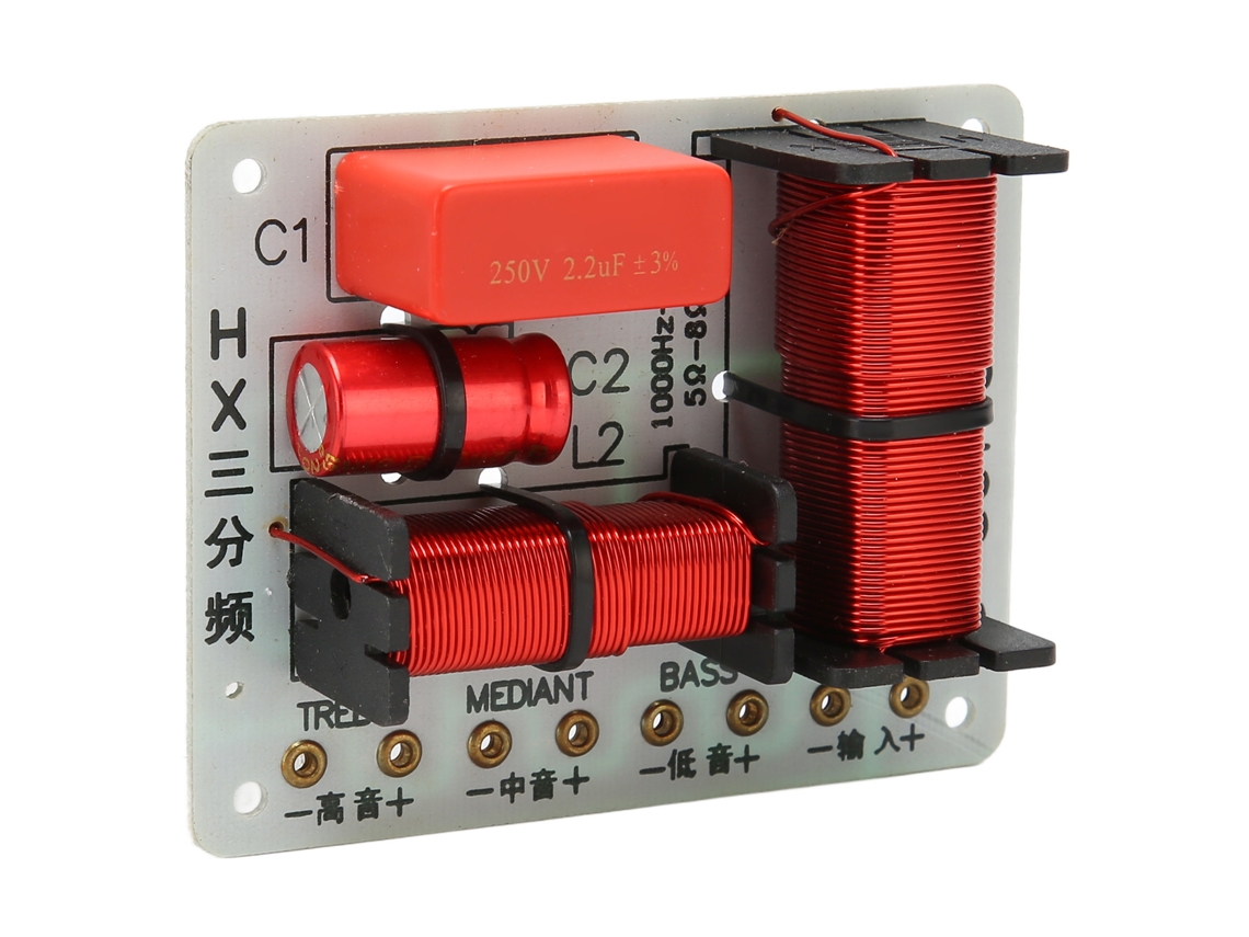 Divisor De Frecuencia De 3 Vías Para Altavoces Hi-fi, Filtro Divisor De Frecuencias De Audio Diy, 150 W, 5-8 Ω