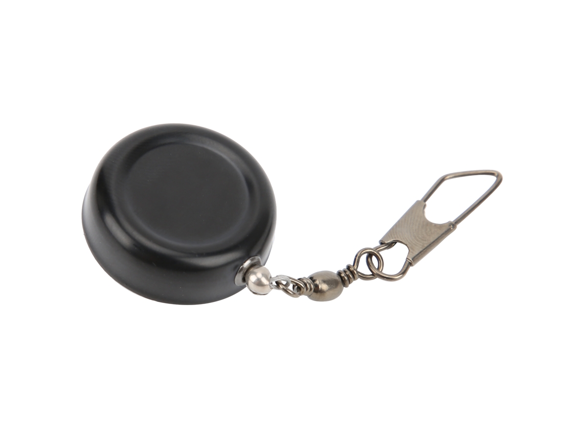 Fivela Cabo Anti-Perda Retrátil com Chaveiro para Pesca e Camping - Acessório Prático